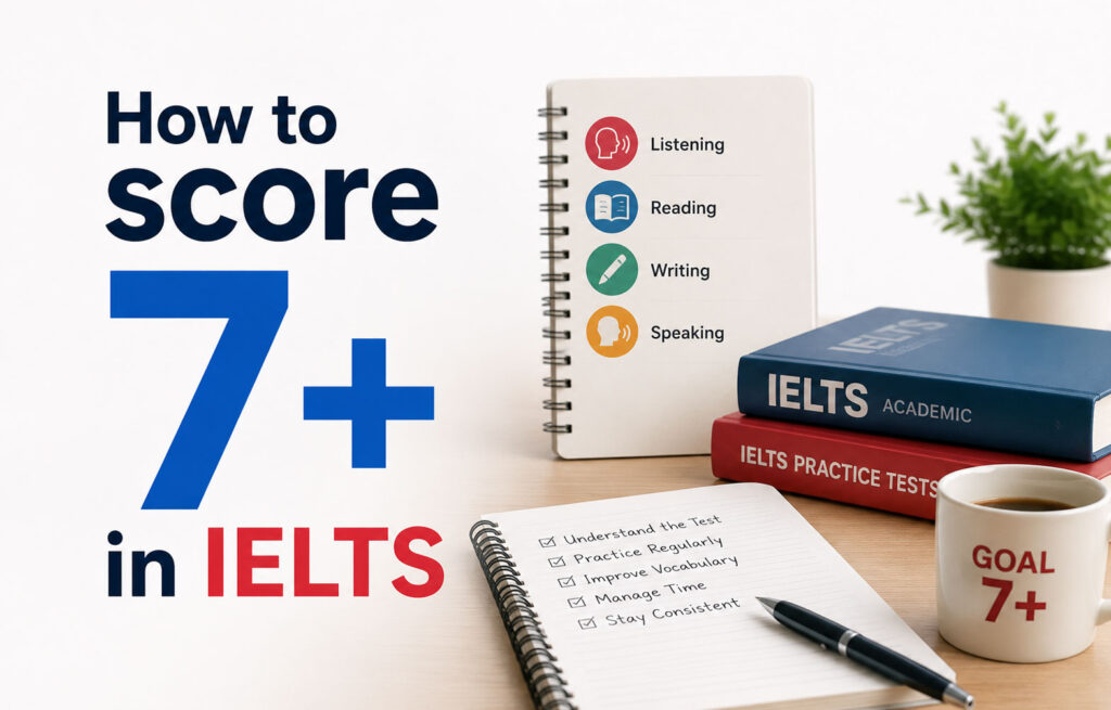 How to Score 7+ in IELTS | Ultimate Preparation Strategy